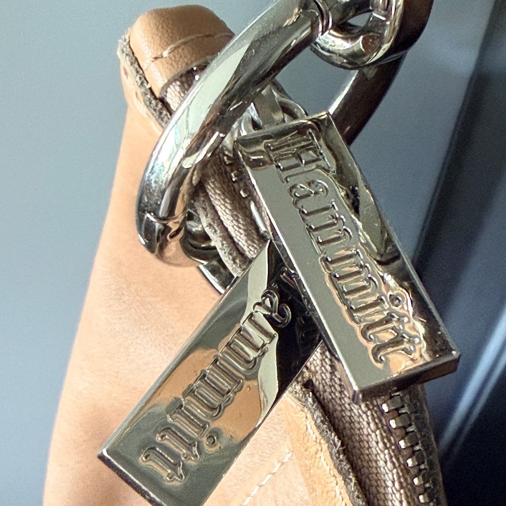Hammitt Los Angeles Leather Crossbody Bag, Tan Silvertone Hardware - Picture 4 of 16
